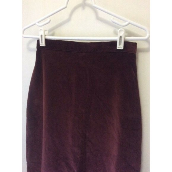 Sears Skirt Maxi Long JR Bazaar corduroy velvet 9 - Picture 2 of 6